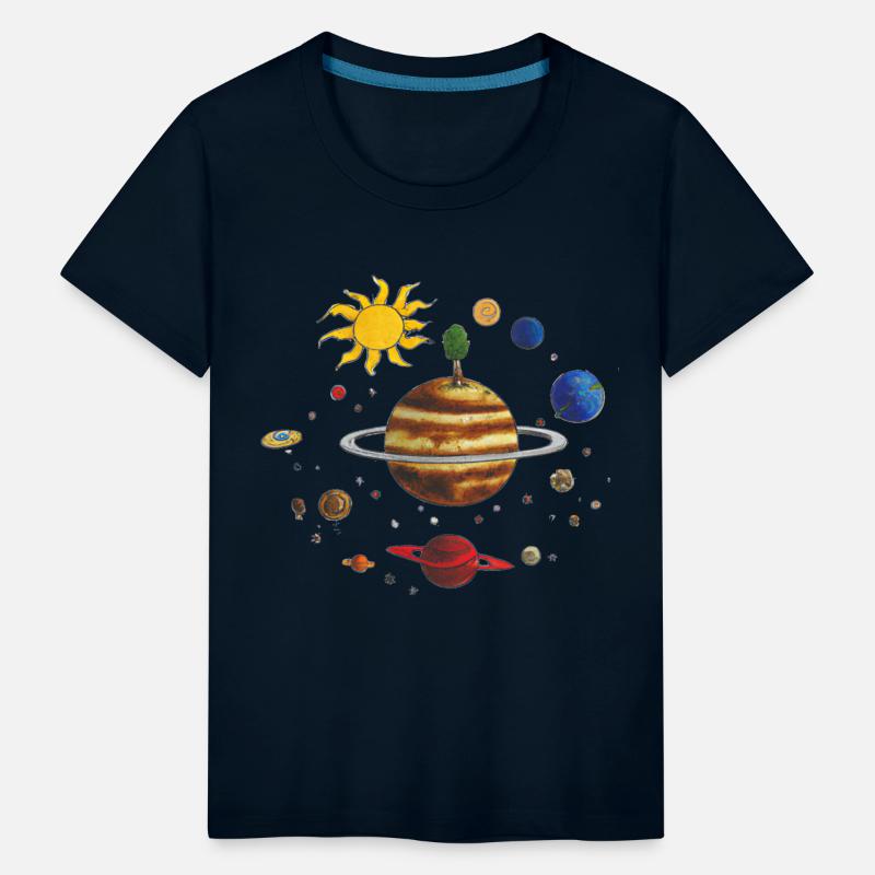 Child Drawn Solar System
