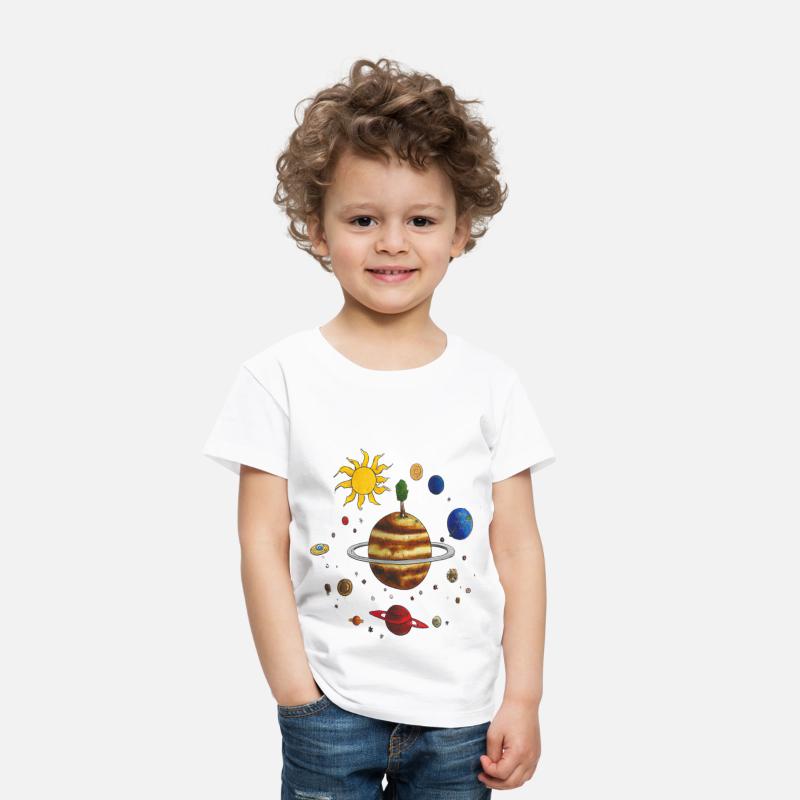 Child Drawn Solar System