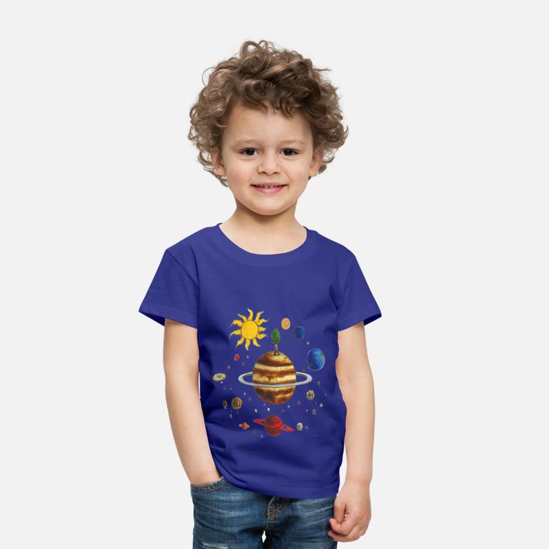 Child Drawn Solar System