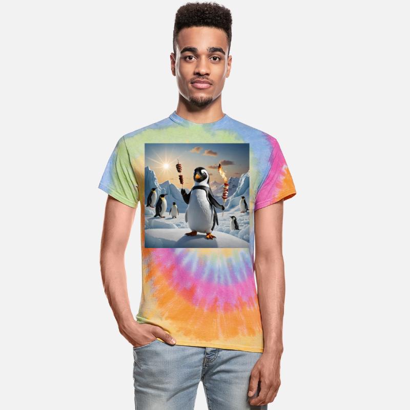 Chilly BBQ Delight: Penguin’s Icy Feast