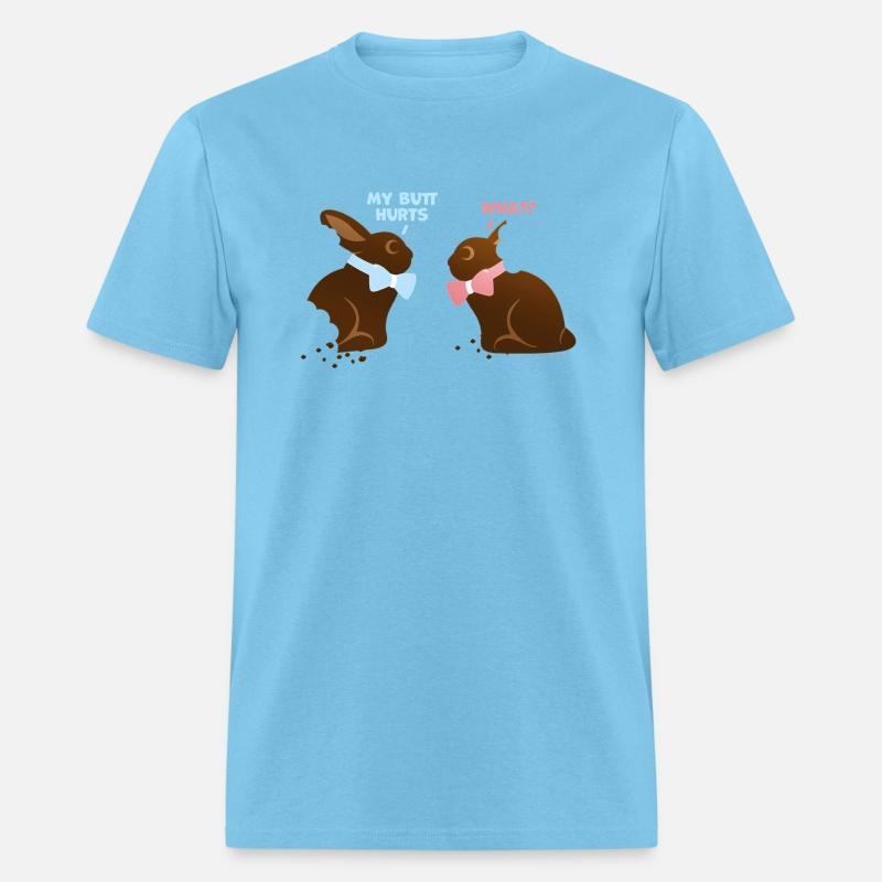Chocolate Bunny Easter Baetns My Butt Hurts