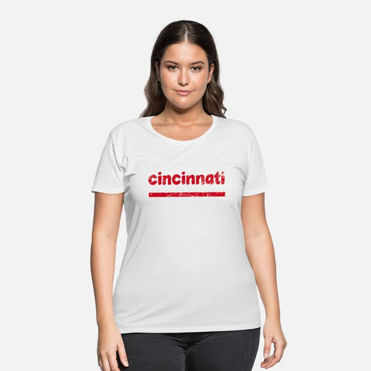 Cincinnati Ohio Three Stripe Weathered
