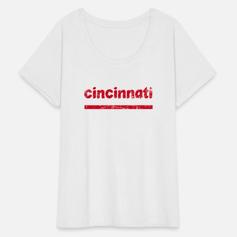 Cincinnati Ohio Three Stripe Weathered