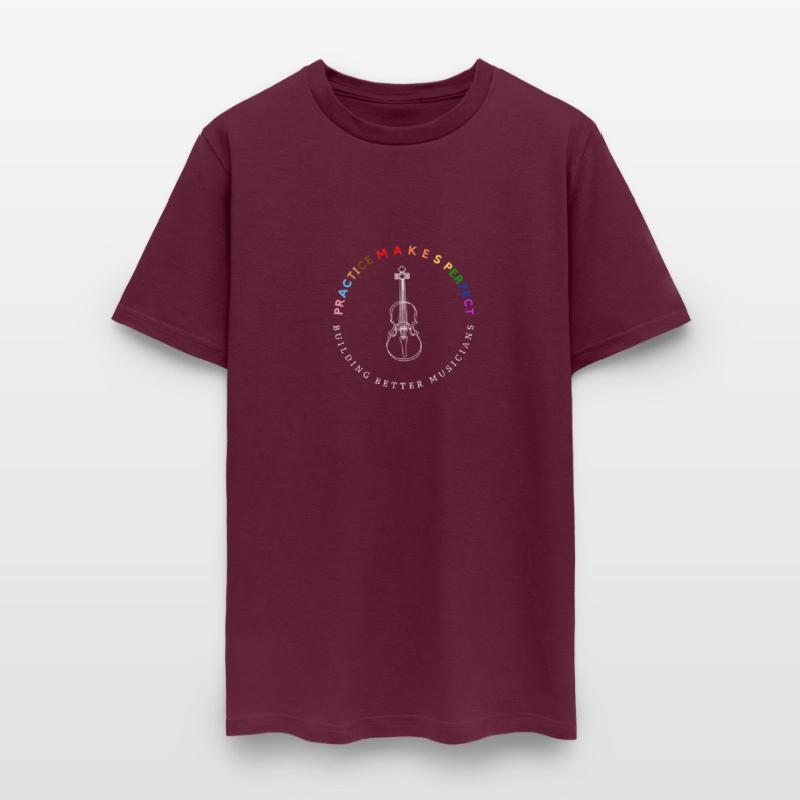 Circular logo in white