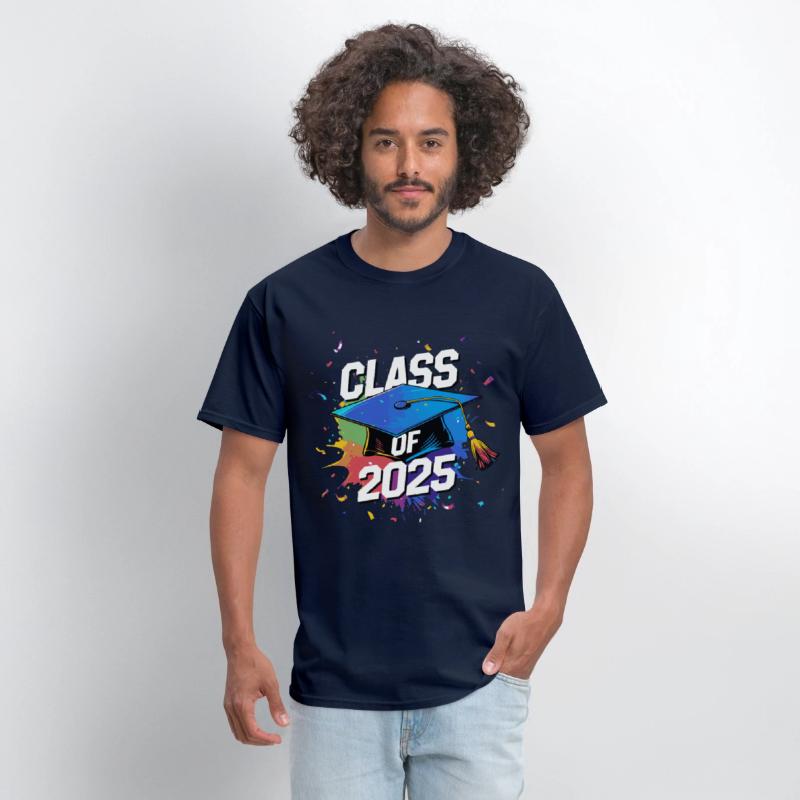 Class of 2025 Graduation T-Shirt – Flying Cap