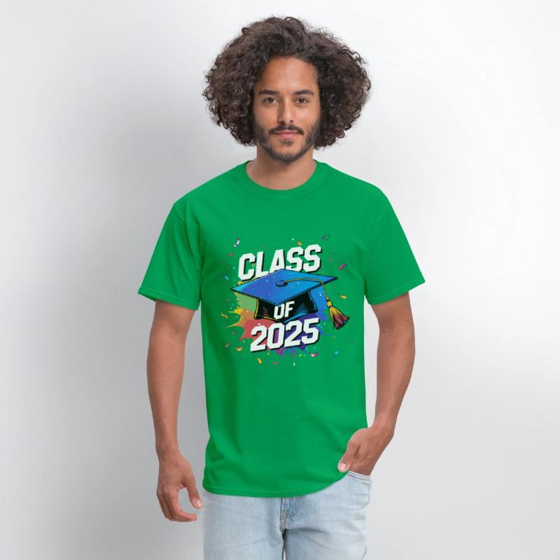 Class of 2025 Graduation T-Shirt – Flying Cap