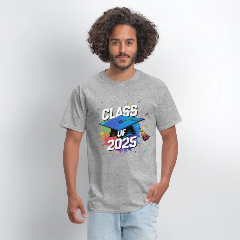 Class of 2025 Graduation T-Shirt – Flying Cap