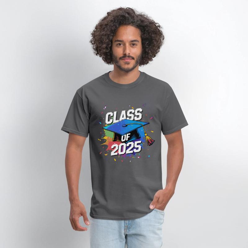 Class of 2025 Graduation T-Shirt – Flying Cap