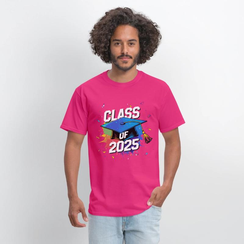 Class of 2025 Graduation T-Shirt – Flying Cap