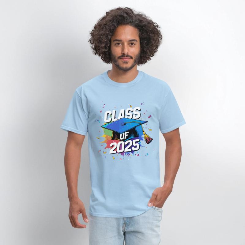 Class of 2025 Graduation T-Shirt – Flying Cap