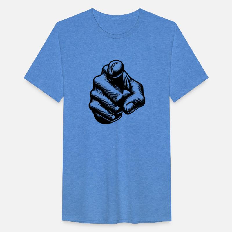 Classic Iconic Finger Pointing Hand Gesture