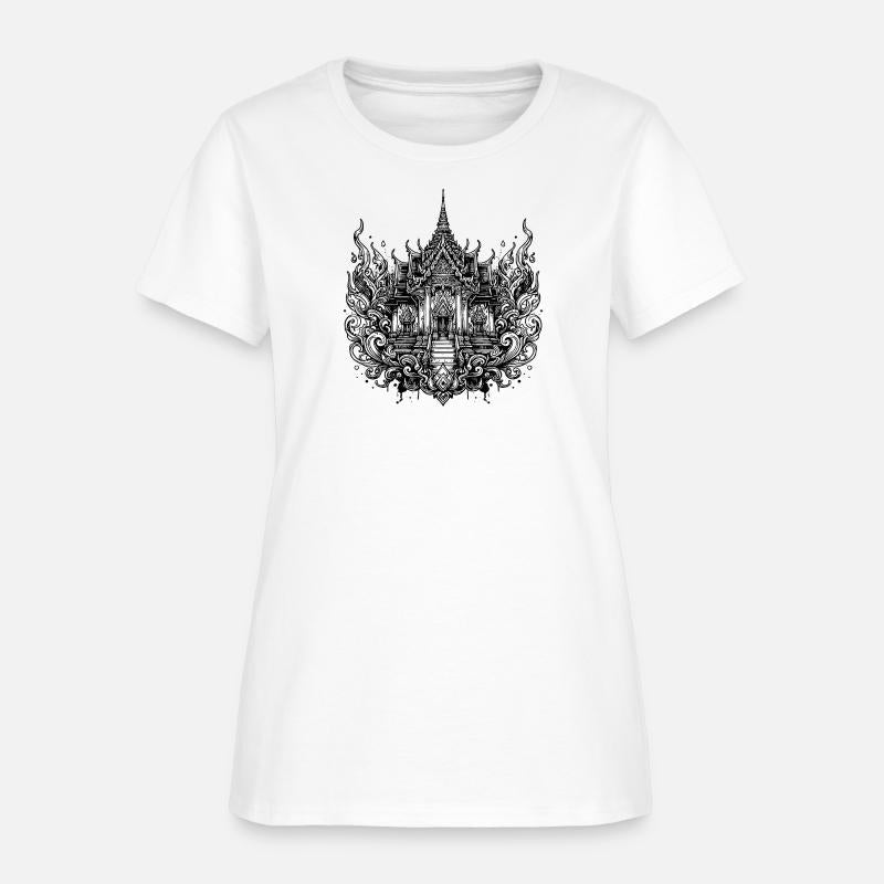 Classic Thai Temple Typical Of The Country