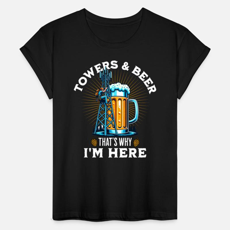 Climbing Towers and Beer Tower Climber Technician