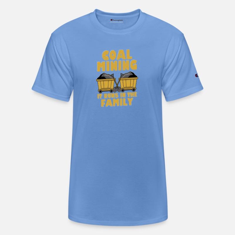 Coal Mining It Runs In The Family Pickaxe Miner