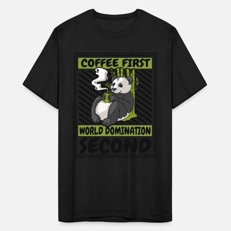 Coffee First World Domination Second Panda Bear