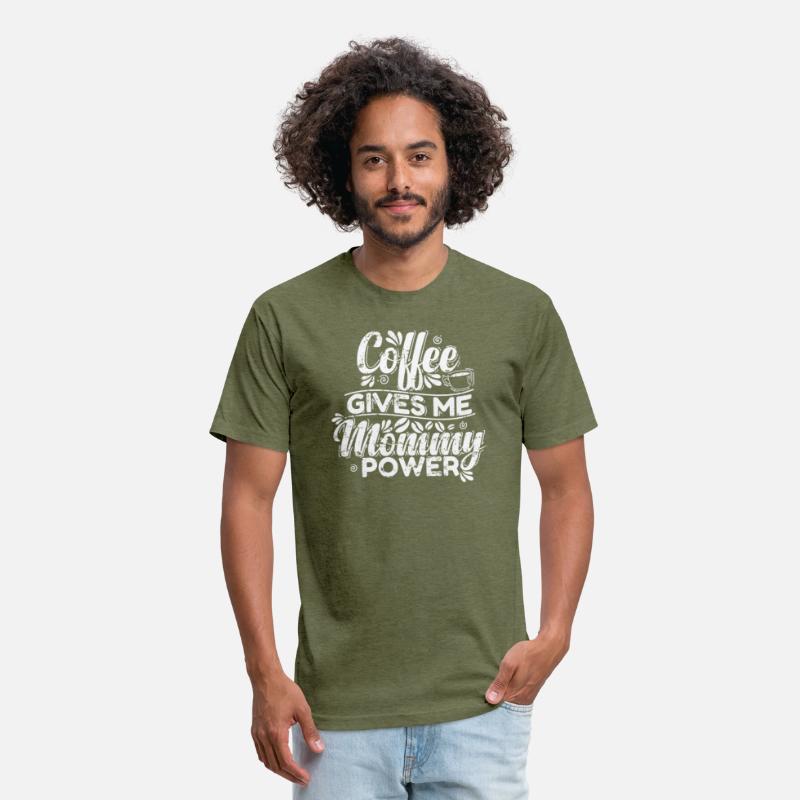 Coffee gives my Mommy Power Caffeine