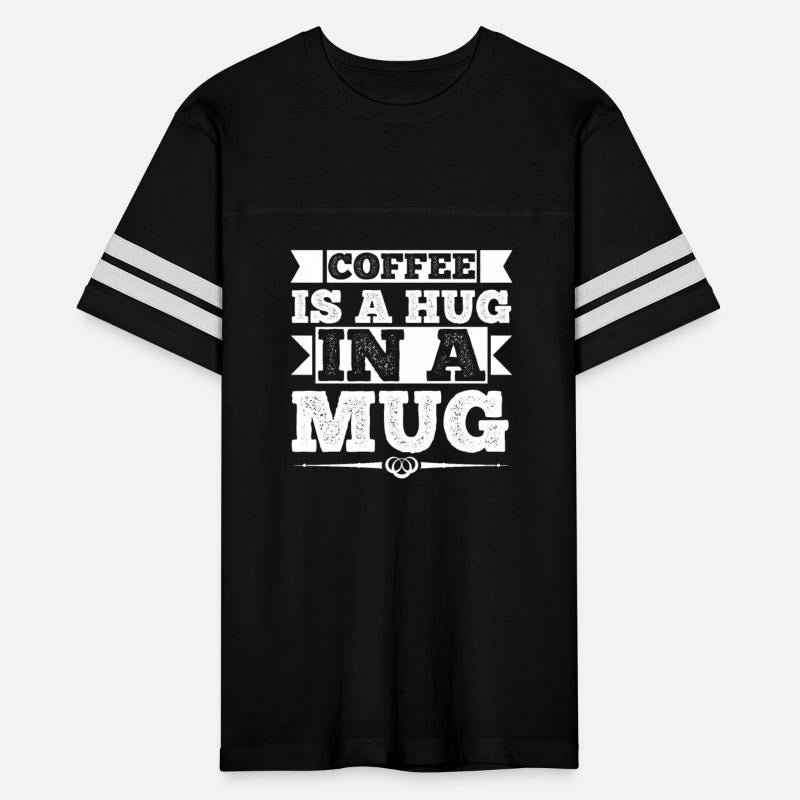 Coffee is a mug in a hug