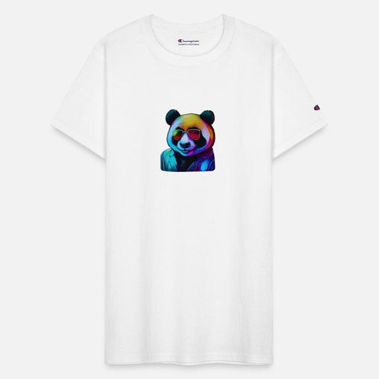 Colorful and Cool: The Neon Panda