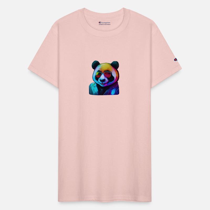 Colorful and Cool: The Neon Panda
