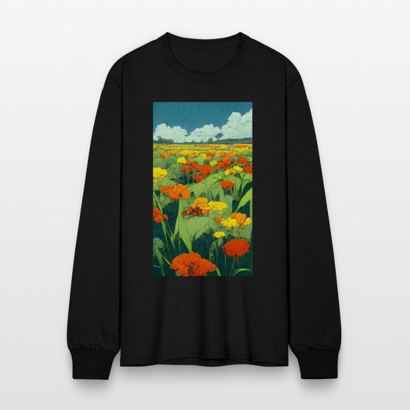 Colorful multicolored bright picture. Painted