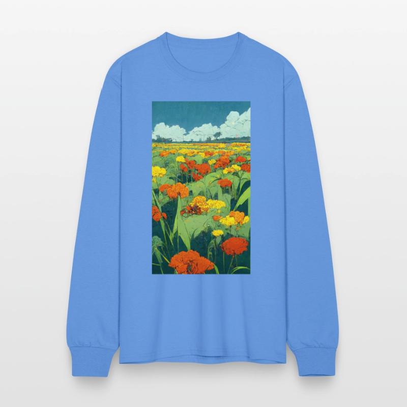 Colorful multicolored bright picture. Painted