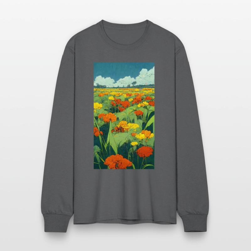 Colorful multicolored bright picture. Painted