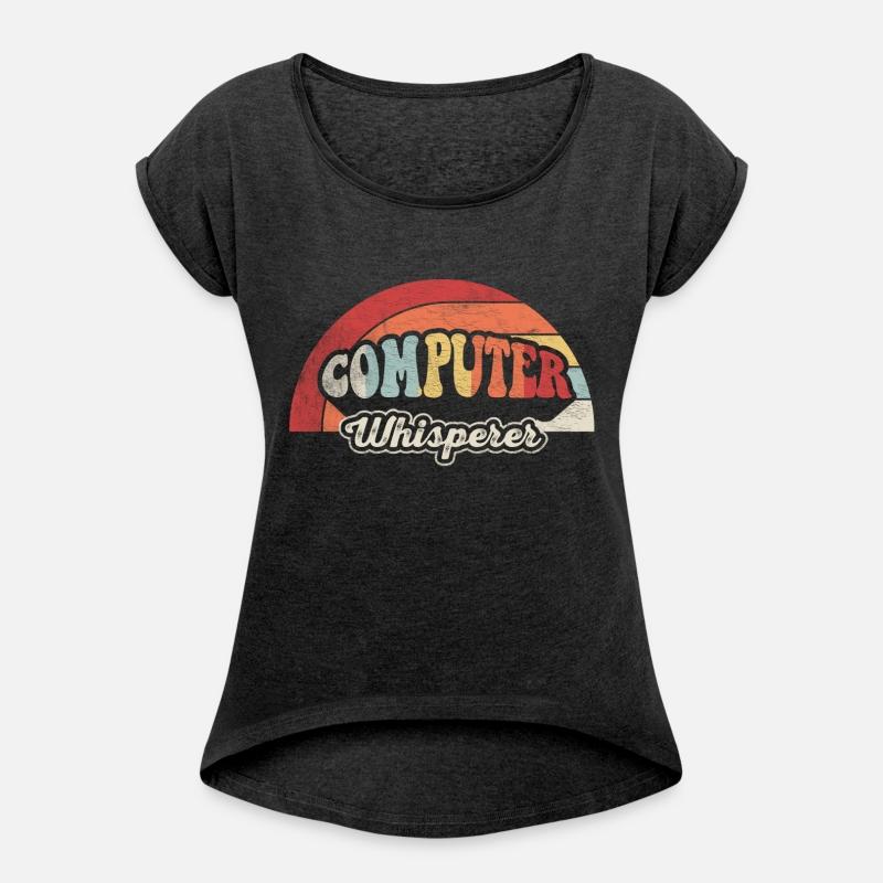 Computer Whisperer Geek Nerd Retro Vintage T Shirt