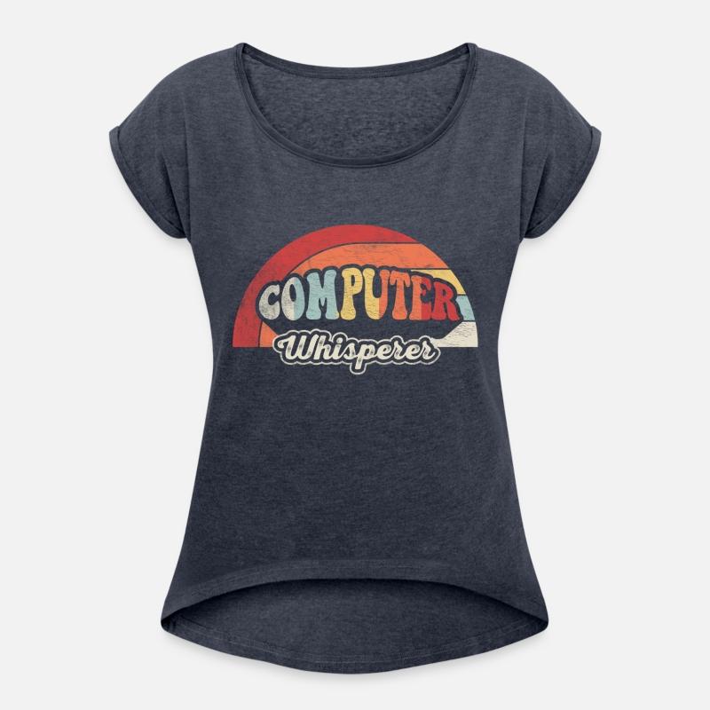 Computer Whisperer Geek Nerd Retro Vintage T Shirt