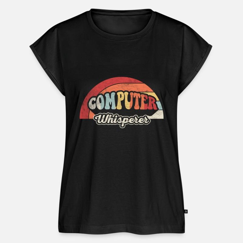 Computer Whisperer Geek Nerd Retro Vintage T Shirt