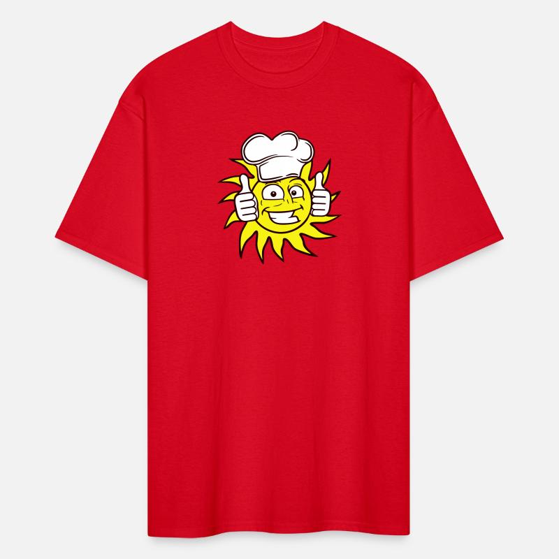 Cook Hat Sun Funny Happy Face Smile Thumbs Up Hand