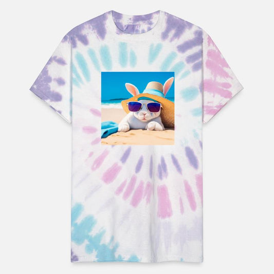 Cool Bunny Chilling On The Beach