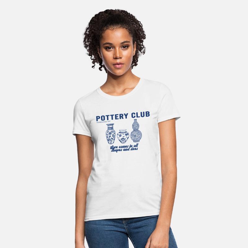 "Pottery Club"- Hobby Illustration Back
