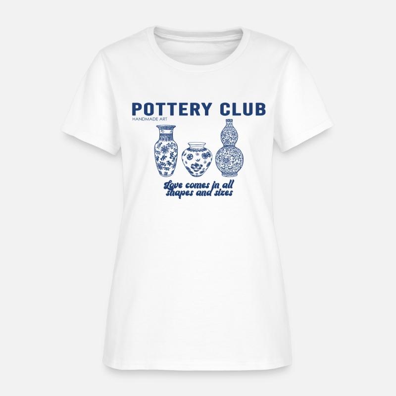 "Pottery Club"- Hobby Illustration Back