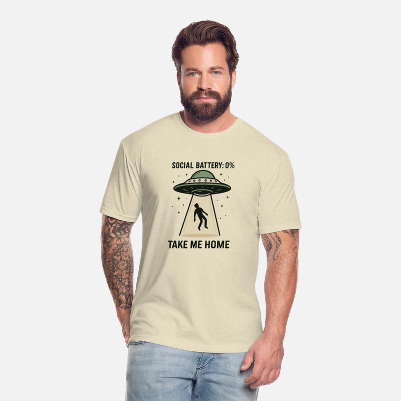 Social Battery 0% Alien Abduction