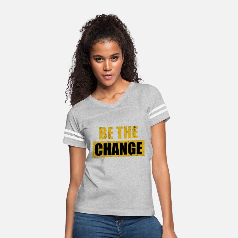 Social Justice Tee Be The Change red trending