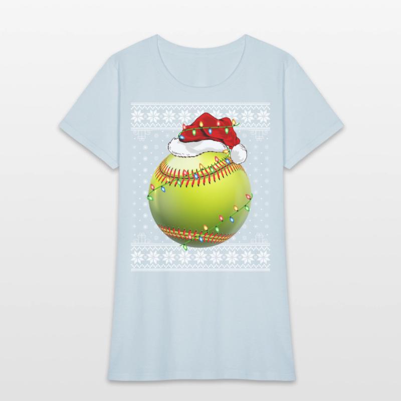 Softball Player Ugly Christmas