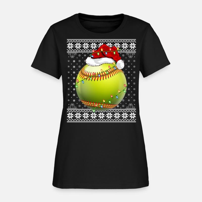 Softball Player Ugly Christmas