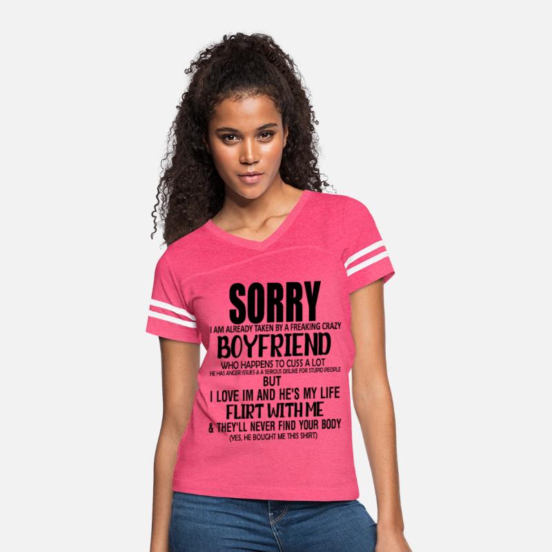 sorry i am already taken by a freaking crazy boyfr