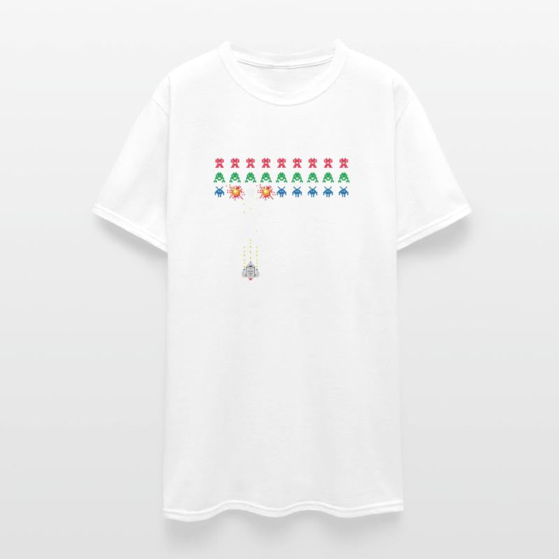 Space Invader 8 bits old school game