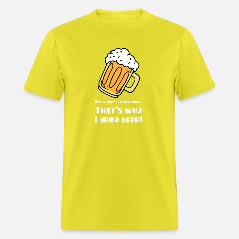 Sports aren't for everyone…That's why I drink beer