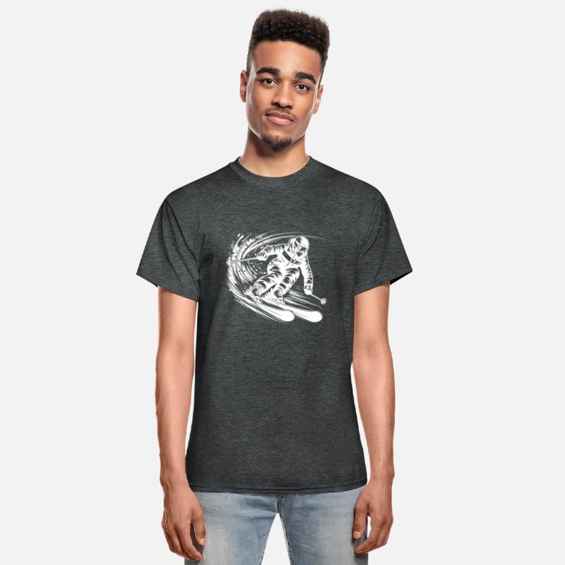 Sporty Adrenaline Rush Top Performance On Skis