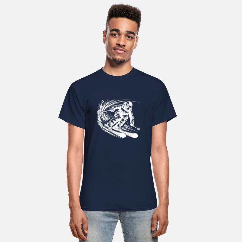 Sporty Adrenaline Rush Top Performance On Skis