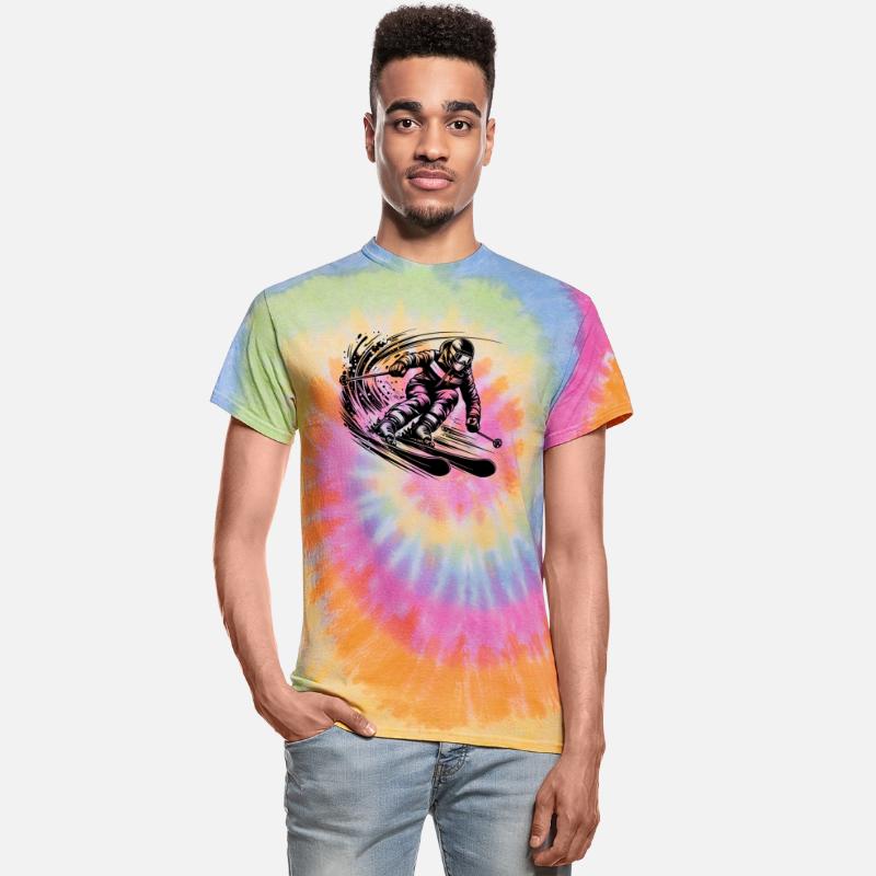 Sporty Adrenaline Rush Top Performance On Skis