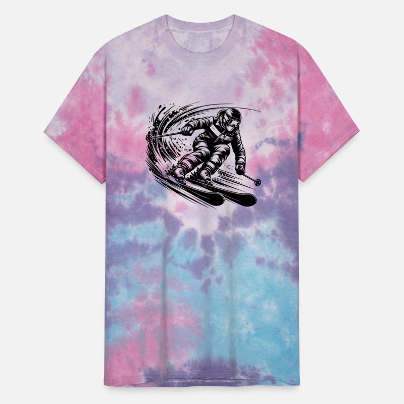 Sporty Adrenaline Rush Top Performance On Skis