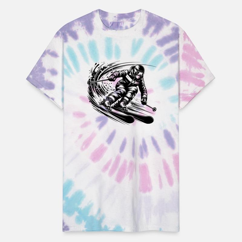 Sporty Adrenaline Rush Top Performance On Skis