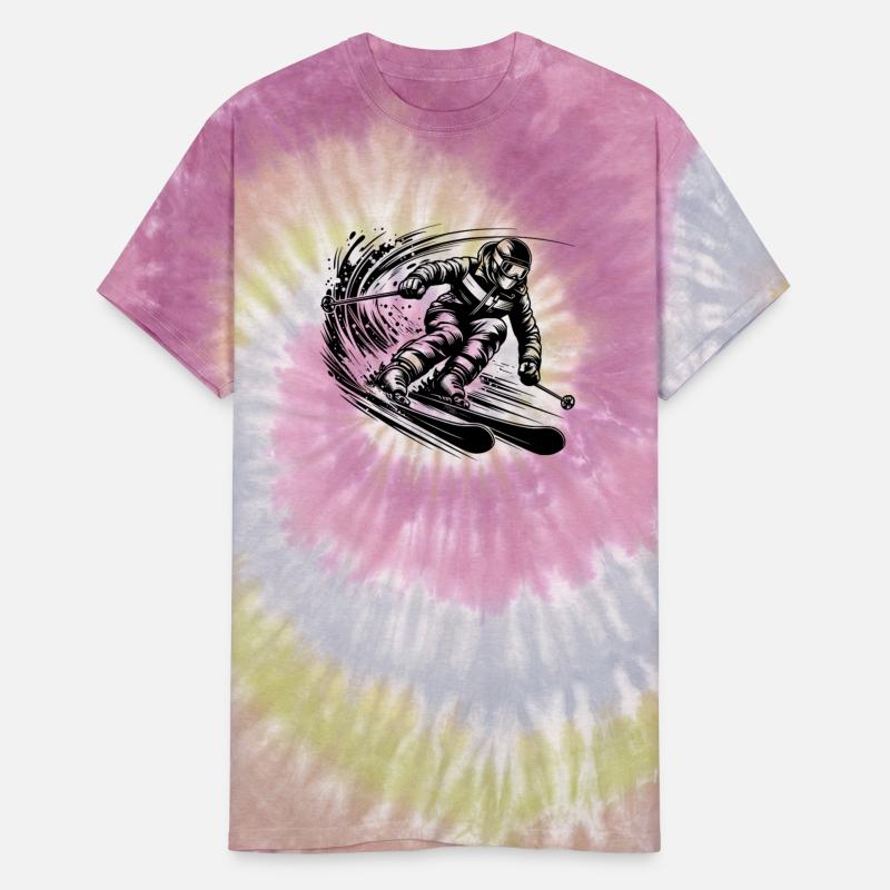 Sporty Adrenaline Rush Top Performance On Skis