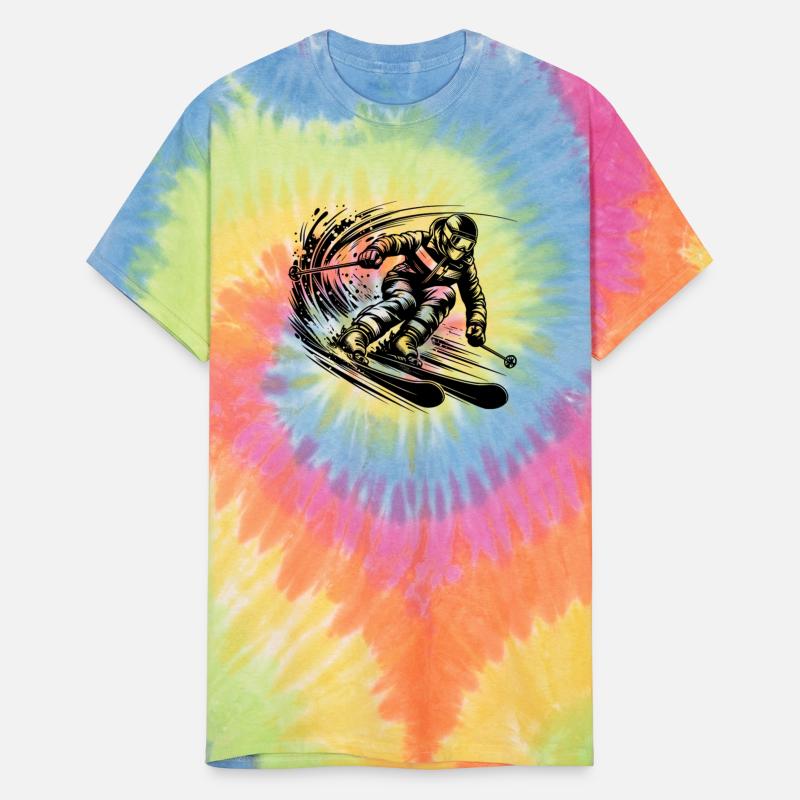 Sporty Adrenaline Rush Top Performance On Skis