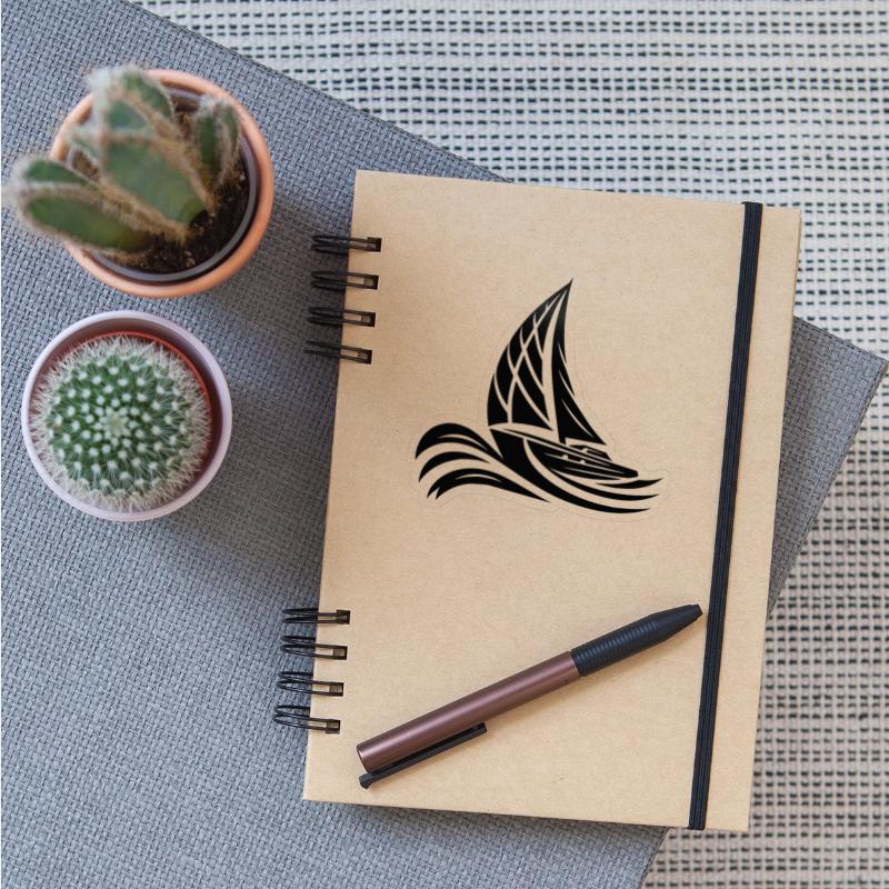 Sporty Sailing Boat In Heavy Swell