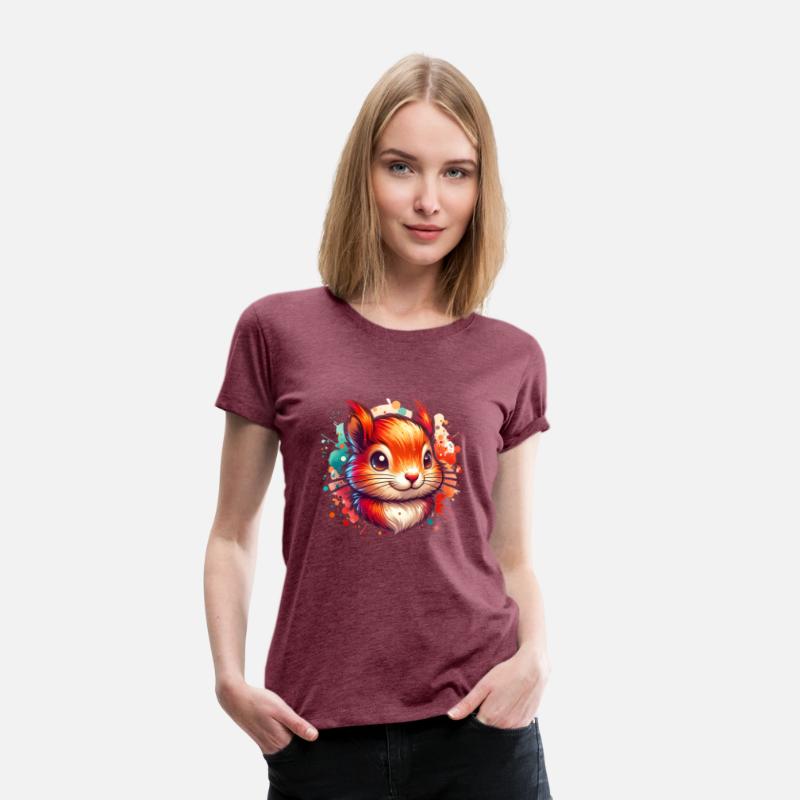 Squirrel Nuts Animal Lover Cool Design