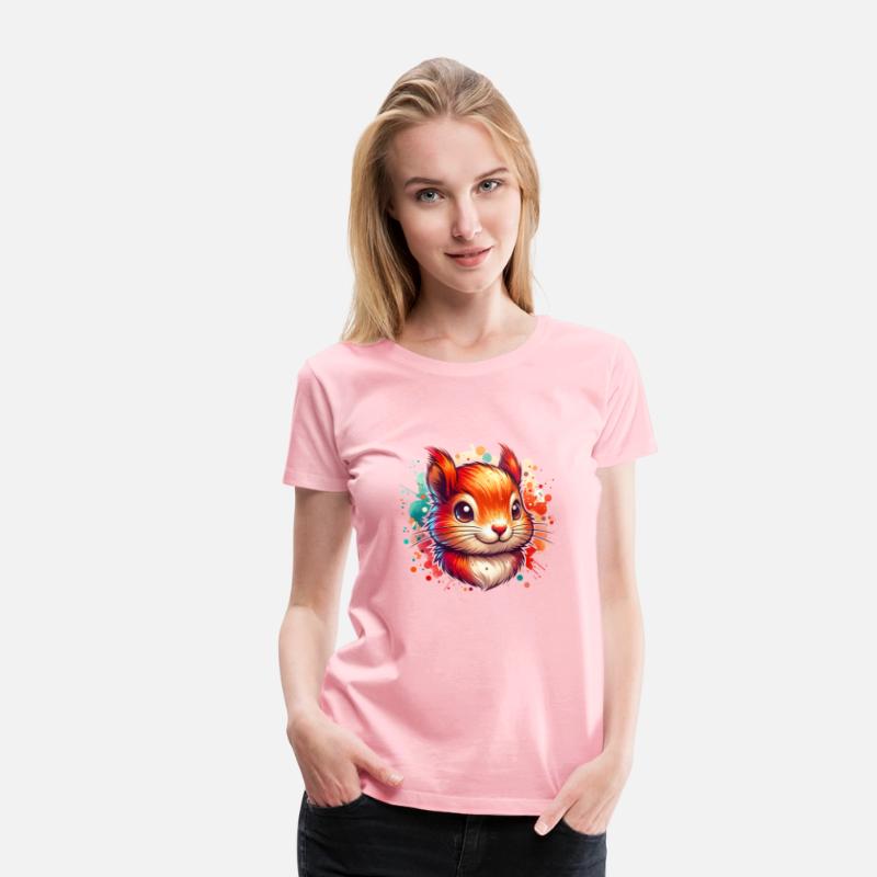 Squirrel Nuts Animal Lover Cool Design